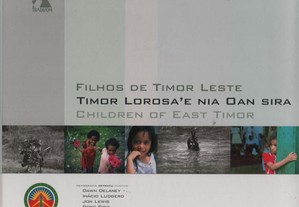 Filhos de Timor Leste - novo - livro com CD