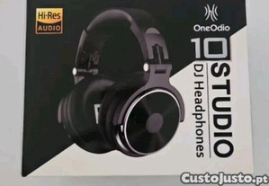 Fones de ouvido OneOdio DJ pretos