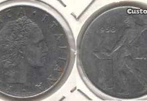 Itália - 50 Lire 1956 - mbc+/bela