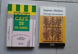 Obras de Álvaro Guerra e Augusto Abelaira