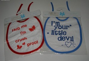 Babettes Anti-alérgicos "I'm your little devil" e "Hug me..."
