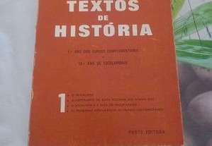 Textos de História 1 de Pedro Almiro Neves