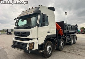 Camio Volvo FMX 450 com GRUA / BAsculante