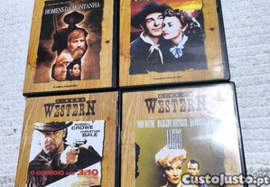 Lote de filmes em DVD Western