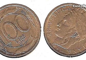 Itália - 100 Lire 1993 - soberba