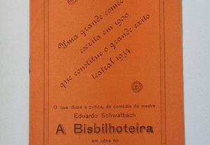 TEATRO Variedades // "A Bisbilhoteira" de Eduardo Schwalbach 1934