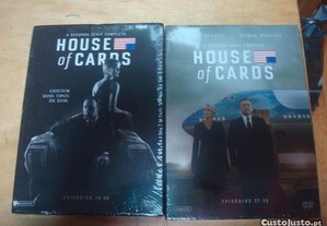 Serie house of cards 2 e 3 temporadas seladas