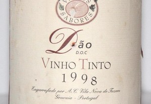 DÃO -Clube Vinhos Sabores de 1998 -Vila Nova de Luzem Gouveia
