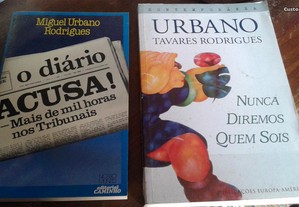 Obras de Miguel Urbano Rodrigues e Urbano Rodrigue
