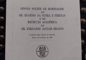 Homenagem Dr. Eugénio da Cunha Freitas e Dr. Fernando Aguiar-Branco
