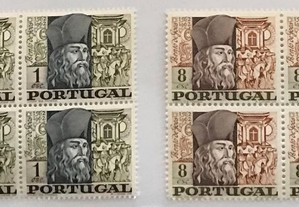 Série 2 quadras selos novos Bento de Goes - 1968