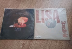 Vinil LP de Joni Mitchell e Lisa Stansfield