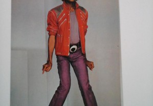 Postal do Michael Jackson, dos anos 80