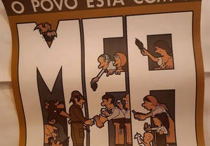 Cartaz-O Povo está com o MFA de Joao Abel Manta