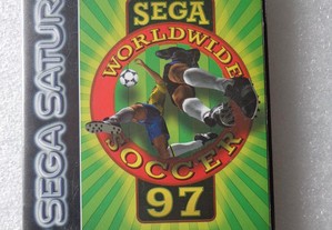 Jogo Sega Saturn - Sega Worldwide Soccer 97