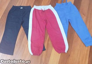 Conjunto de 3 cal�as de treino para crian�a  - 5 anos