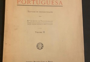 Leite de Vasconcelos - Etnografia Portuguesa. Tentame de Sistematização