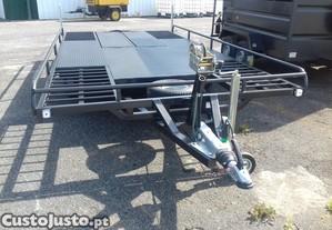 Atrelado Reboque De Transporte De Carros Automóveis Viaturas Competição Todo Terreno Tractor Mini Máquinas Mercadorias De 2700 K