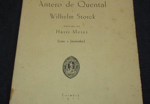 Cartas Inéditas Antero de Quental a Wilhelm Storck