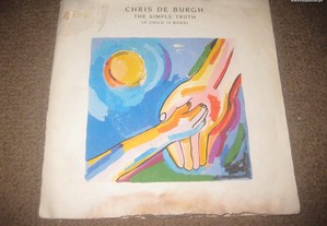 Vinil Single 45 rpm do Chris de Burgh "The Simple Truth (A Child Is Born)"