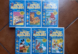 Coleção VHS Disneys magic english (24 Volumes)
