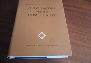 "Ordenações Del-Rei Dom Duarte" - Edição de 1988