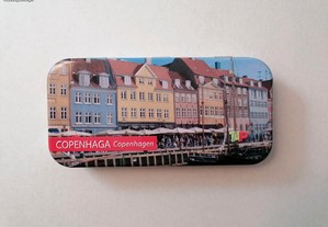 Caixa em metal da companhia aérea TAP, Copenhaga