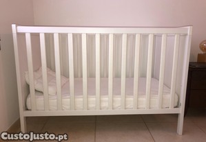berço branco 120X60