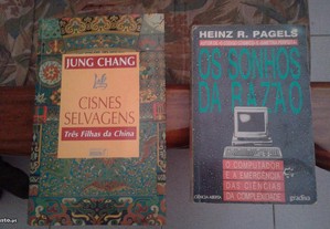 Obras de Jung Chang e Heinz R.Pagels