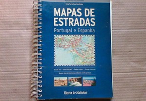 Mapas de Estradas de Portugal e Espanha