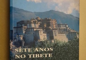 "Sete Anos no Tibete" de Heinrich Harrer - 1ª Edição