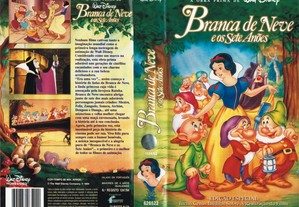 Walt Disney - Branca de Neve e os sete anões - VHS - Original - 1992