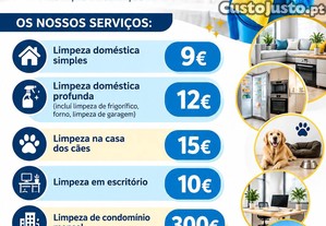 prestação de serviços de limpeza