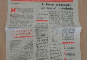 Antigo jornal Universo Ciência e Técnica - Ano I