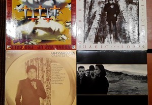 Coleção de Vinis: Lou Reed / U2