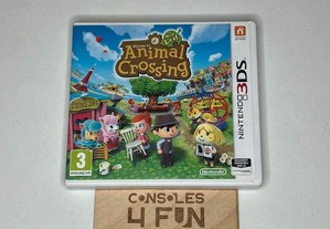 Animal Crossing New Leaf Nintendo 3DS completo