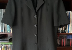 Casaco-Camisa de Manga Curta, tamanho 40 / L
