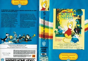 O Segredo de Nimh - VHS - Original - 1986