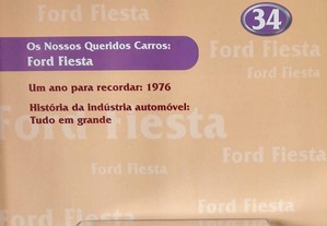 * Miniatura 1:43 Colecção Queridos Carros Nº 34 Ford Fiesta (1972) Com Fascículo