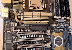Bundle Intel i7-980X / Board Asus X58 Sabertooth / 24GB DDR3 Hikvision