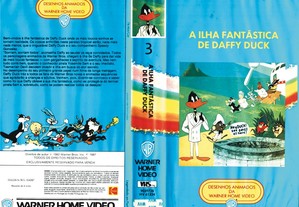 Daffy Duck - A Ilha Fantástica - VHS - Original - 1987