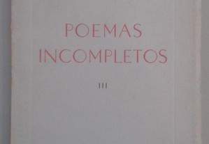 Poemas Incompletos III