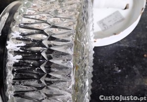 Candeeiro Casa Banho Vidro Metal Antigo