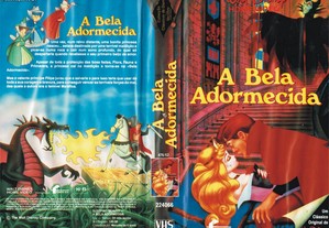 Walt Disney - A Bela Adormecida - VHS - Original - 1988