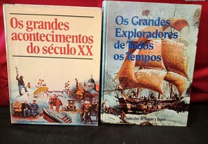 2 grandes enciclopédias em 2 livros