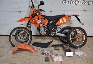 KTM exc 450 de 06/2006 com kit supermotard sm