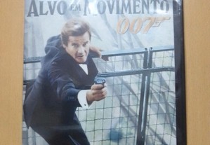 Dvd NOVO 007 - Alvo em Movimento SELADO Filme James Bond Leg. PORT Roger Moore