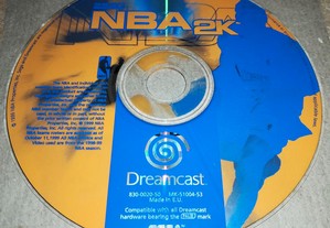 nba 2k (só cd) - sega dreamcast