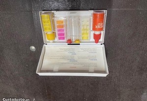 Kit de controle de cloro e PH
