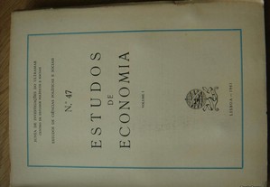 Estudos de Economia, Vol.I 1961